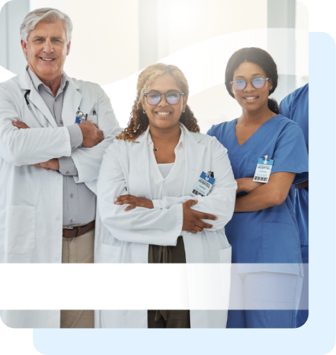 Group of medical doctors